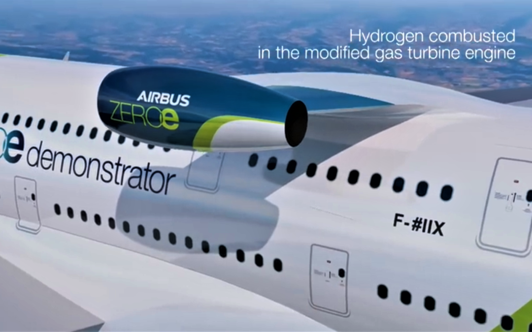 Hidrógeno como energía auxiliar para el transporte aéreo